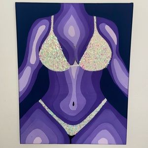 Hand painted wall art!